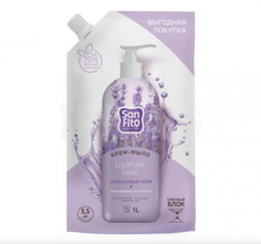 Туалетное Жидкое мыло Sanfito Energy Sensitive Лавандовые поля 1 л