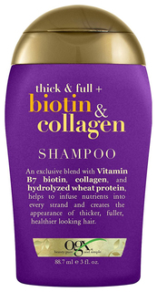 Шампунь OGX Thick & Full Biotin & Collagen 88,7 мл