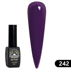 Гель лак Global Fashion BLACK ELITE 242 8 мл