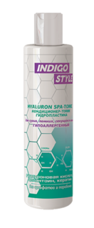 Кондиционер-тоник Indigo Style Hyaluron гидропластика для сухих ломких волос 200мл