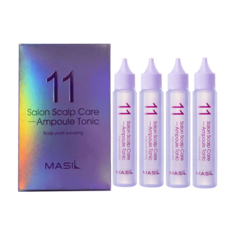 Сыворотка для волос MASIL 11 Salon Scalp Care Ampoule Toner, 4 шт. по 30 мл.