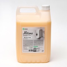 Жидкое крем-мыло Grass Milana "Молоко и мед", 5 л No Brand