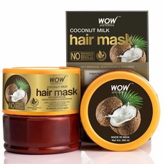 Маска WOW Skin Science для сухих и повреждённых волос, с кокосовым молоком, 200 мл