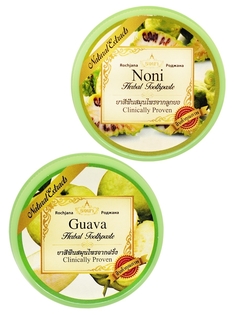 Набор зубных паст Rochjana с экстрактом нони 30 г + с экстрактом гуавы 30 г