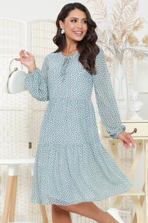 Платье женское DSTrend П-3630 серое 46 RU