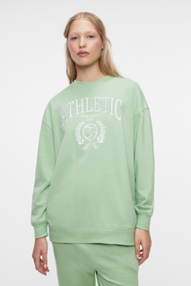 Свитшот женский Befree 2321281910 зеленый L