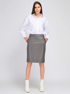 Юбка женская Viserdi 9026 серая 50 RU