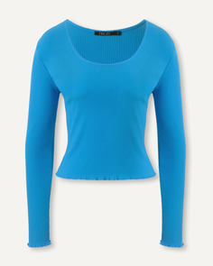 Лонгслив женский Incity 1.1.1.22.01.03.01445 синий L