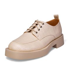 Полуботинки женские INSTREET 80-31WB-738SS бежевые 38 RU