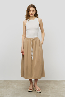 Юбка женская Baon B4723020 бежевая M