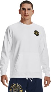 Лонгслив мужской Under Armour Ua Pjt Rk Hvywght Terry Crew белый LG