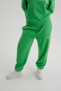 Спортивные брюки женские Juicy Couture JCRB122004/377 зеленые 44 RU