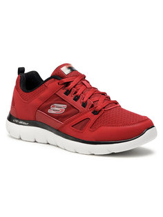 Кроссовки New World 232069/RDBK Skechers Красный 46 EU