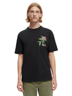 Футболка мужская Scotch & Soda 169880/0008 черная XL