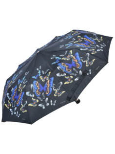 Зонт женский ZEST 53616 черно-синий