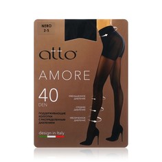 Колготки женские Atto Amore черные 2 размер