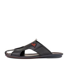 Сланцы мужские quattrocomforto 333-31MZ-00 черные 44 RU