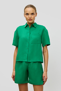 Блуза женская Baon B1923034 зеленая S