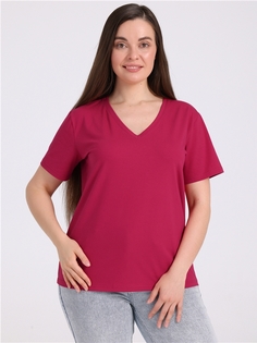 Футболка женская Апрель 1ЖДФК4148804 красная 104/164