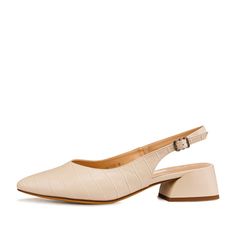 Туфли женские INSTREET 80-31WB-753SS бежевые 40 RU