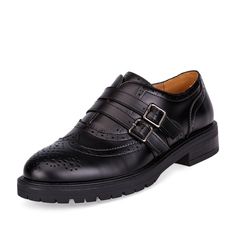 Полуботинки женские INSTREET 91-31WB-714SS черные 38 RU