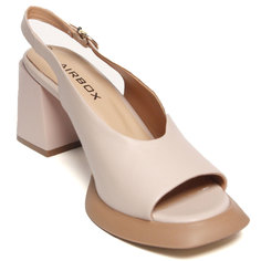 Босоножки женские Airbox 133383 бежевые 37 RU