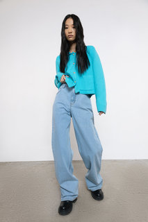 Джинсы женские Incity 1.1.2.22.01.08.00733 синие W31/L32