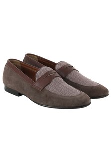 Лоферы мужские CORNELIANI 113915 коричневые 8 UK