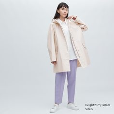 Плащ женский UNIQLO 456072COL30 бежевый L (доставка из-за рубежа)