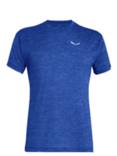 Футболка мужская Salewa Puez Melange Dry M S/S Tee синяя 2XL