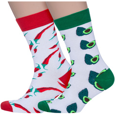 Комплект носков унисекс Hobby Line 2-80153 разноцветных 41-45