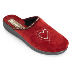 Тапочки женские Inblu 301391586 бордовые 38 RU