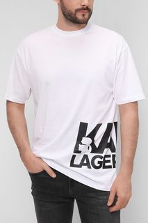 Футболка мужская Karl Lagerfeld 521224_755285 белая XS