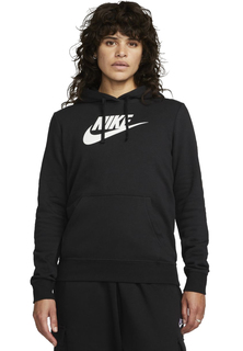 Худи женское Nike W Sportswear Club Fleece Hoodie черное L