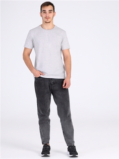 Футболка мужская Апрель 1МДФК3753002 серая 116/176