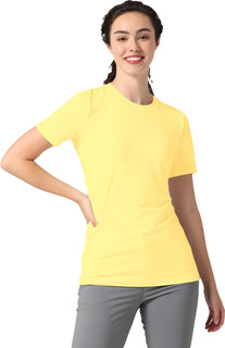 Футболка женская Wrangler Women Performance Tee Sunshine желтая XS