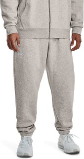 Спортивные брюки мужские Under Armour UA Essential Fleece Jogger серые 2XL