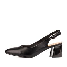 Туфли женские INSTREET 86-31WA-792SS черные 38 RU