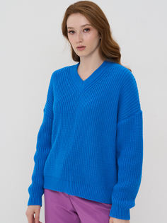 Пуловер женский VAY 5232-41296 синий 50-56 RU