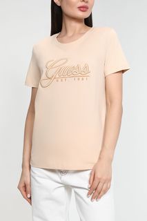 Футболка женская Guess W3GI36 I3Z14 бежевая XS