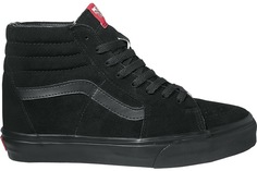 Кеды унисекс Vans UA SK8-HI черные 43.5 RU