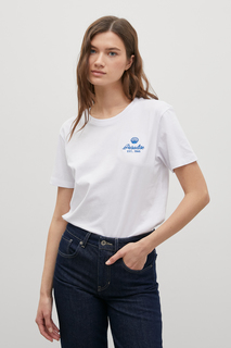Футболка женская Finn Flare FSD110152 белая M