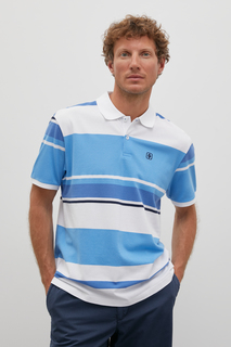 Футболка мужская Finn Flare FSD21038-1P синяя XL