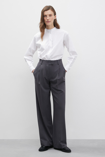 Брюки женские Finn Flare FSD110163 серые L