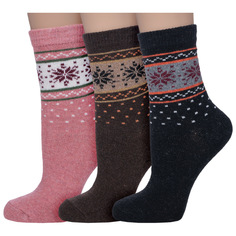 Комплект носков женских Hobby Line 3-6202 разноцветных 36-40