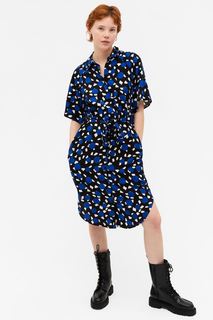 Платье женское Monki 0971855043 синее XS (доставка из-за рубежа)