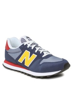 Кроссовки GM500HB2 New Balance синий 40 EU