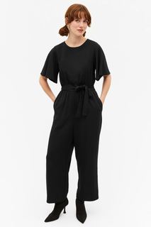 Комбинезон женский Monki 1050324008 черный S (доставка из-за рубежа)