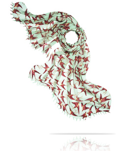 Палантин женский Michel Katana Gg.W40-MOINEAU/ зеленый, 200x100 см