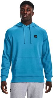 Худи мужское Under Armour UA Rival Fleece Hoodie голубое SM